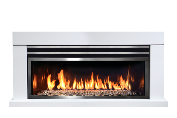 Natural Gas Indoor/Outdoor Fireplaces