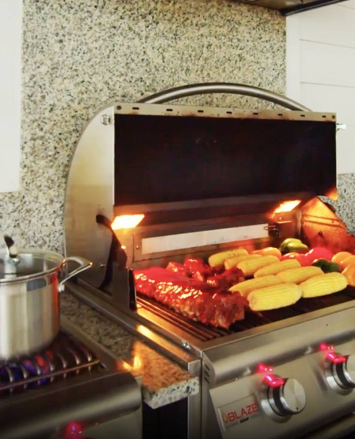 Natural Gas Outdoor Grill Benefits