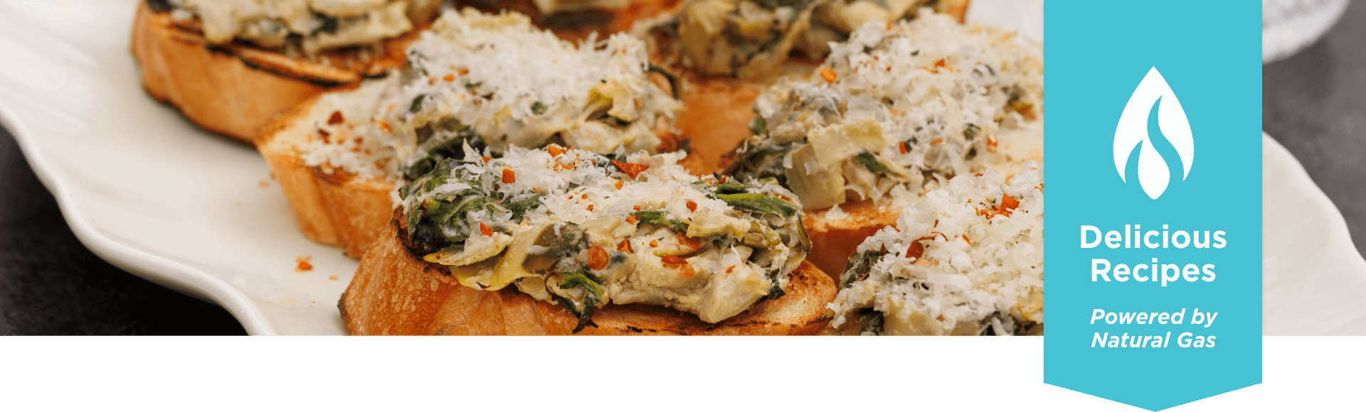Crostini-Hero Spinach and Artichoke Crostini