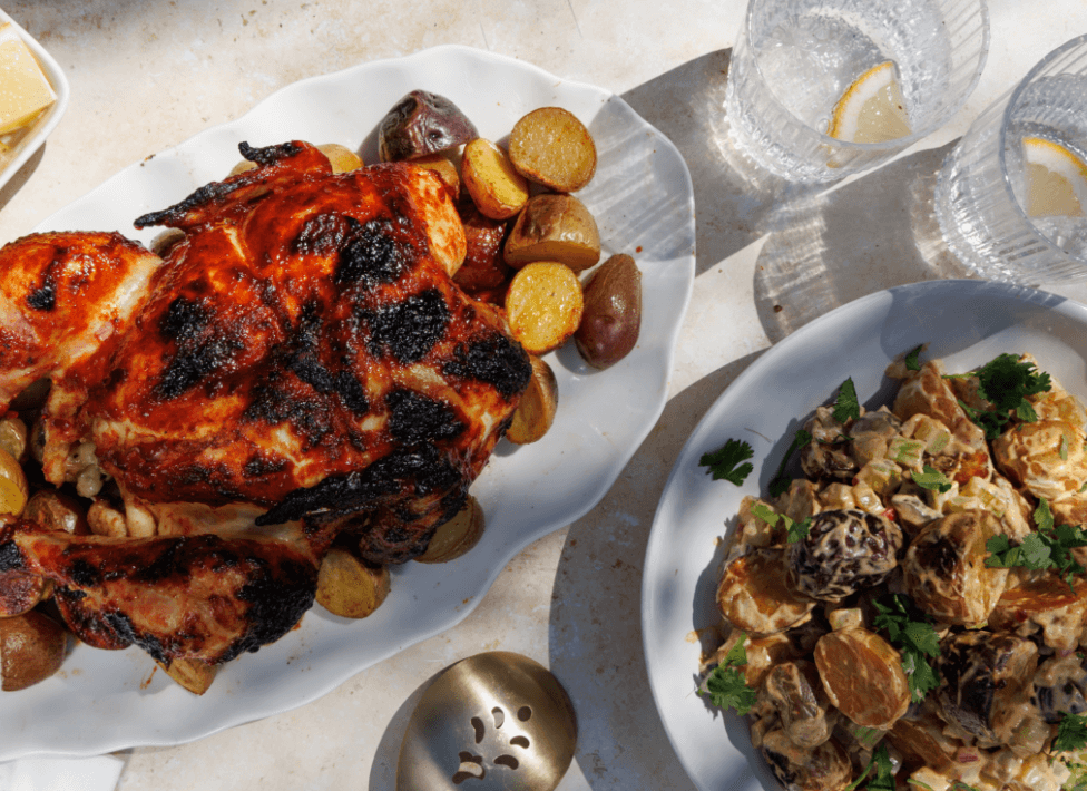 Rotisserie Chicken and Potato Salad