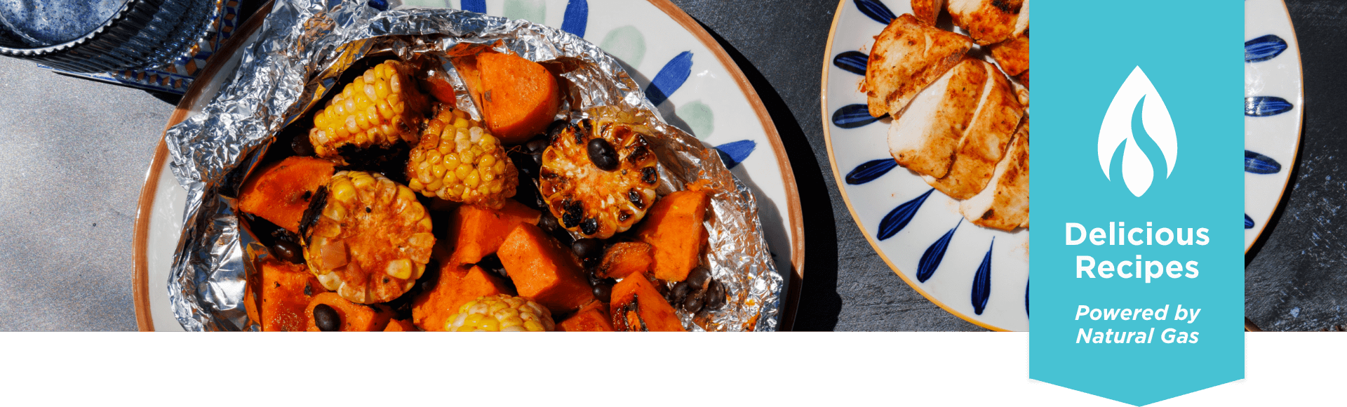 Southwest Veggie Foil Packets